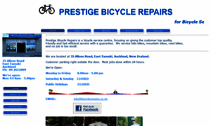 Bicyclerepairs.co.nz thumbnail