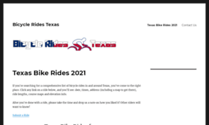 Bicycleridestexas.com thumbnail