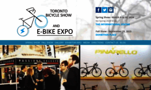 Bicycleshowtoronto.com thumbnail