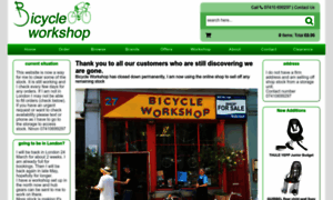 Bicycleworkshop.co.uk thumbnail