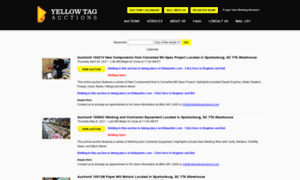 Bid.yellowtagauctions.com thumbnail