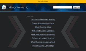 Bidding-directory.org thumbnail