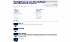 Biddingdirectory.websiteribbon.com thumbnail