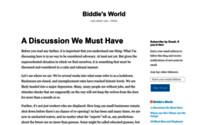 Biddlesworld.wordpress.com thumbnail