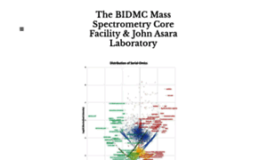 Bidmcmassspec.org thumbnail