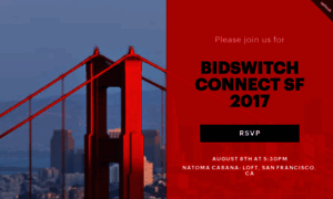 Bidswitchconnectsf17.splashthat.com thumbnail