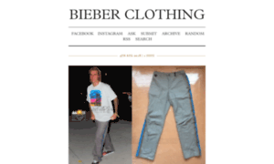 Bieber-clothing.tumblr.com thumbnail