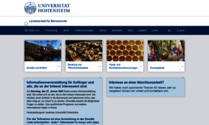 Bienenkunde.uni-hohenheim.de thumbnail