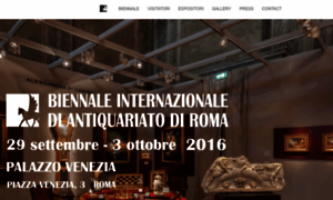 Biennale-antiquariato.roma.it thumbnail