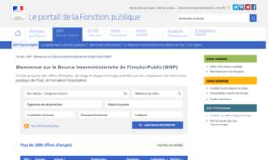 Biep.fonction-publique.gouv.fr thumbnail