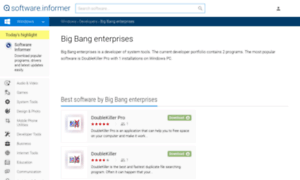 Big-bang-enterprises.software.informer.com thumbnail