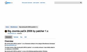 Big-joomla-pack-2006-by-patcher-1-x.updatestar.com thumbnail