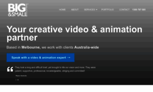 Bigandsmallproductions.com.au thumbnail