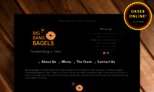 Bigbangbagels.com thumbnail