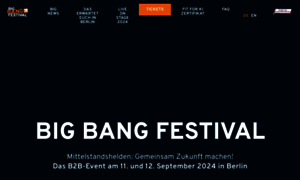 Bigbangfestival.de thumbnail