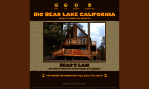 Bigbear-cabin.com thumbnail