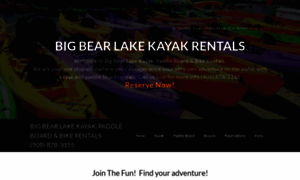 Bigbearkayaks.com thumbnail