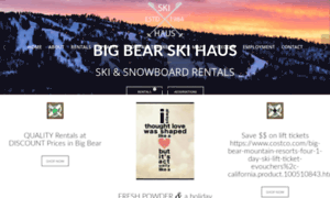 Bigbearskihaus.com thumbnail