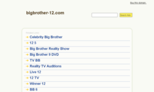 Bigbrother-12.com thumbnail