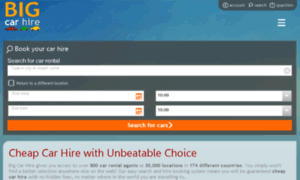Bigcarhire.co.uk thumbnail