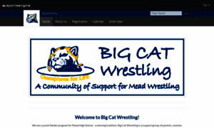 Bigcatwrestling.com thumbnail