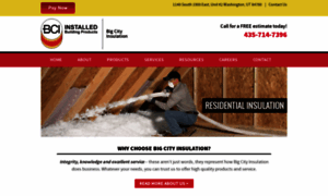 Bigcityinsulationutah.com thumbnail