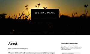 Bigcitymama.com thumbnail