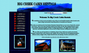 Bigcreekcabinrental.com thumbnail