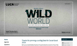 Bigdataforsocialgood.luca-d3.com thumbnail