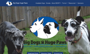 Bigdogshugepaws.com thumbnail