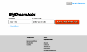 Bigdreamjobs.com thumbnail