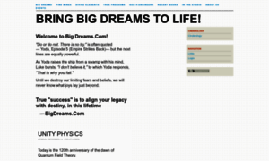 Bigdreams.com thumbnail