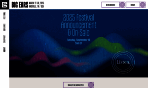 Bigearsfestival.com thumbnail