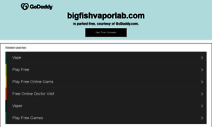 Bigfishvaporlab.com thumbnail