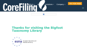 Bigfoot.corefiling.com thumbnail