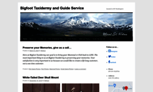 Bigfoottaxidermyandguideservice.com thumbnail