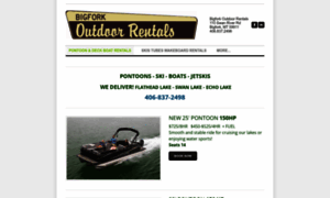 Bigforkoutdoorrentals.com thumbnail