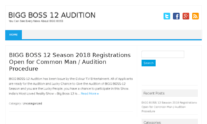 Biggboss12audition.com thumbnail