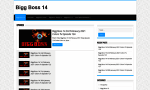 Biggboss14s.com thumbnail