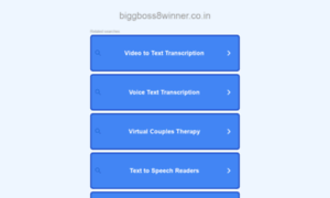 Biggboss8winner.co.in thumbnail