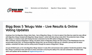 Biggbossteluguvotes.in thumbnail