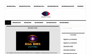 Biggbosstvshow.com thumbnail