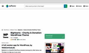 Bighearts-charity-donation-wordpress-theme.en.softonic.com thumbnail