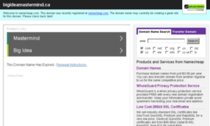 Bigideamastermind.ca thumbnail