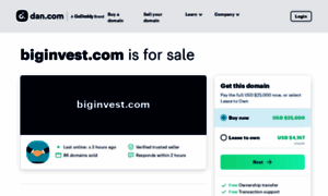 Biginvest.com thumbnail