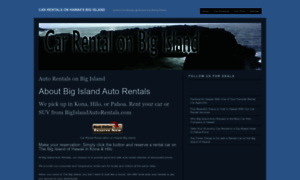 Bigislandautorentals.com thumbnail