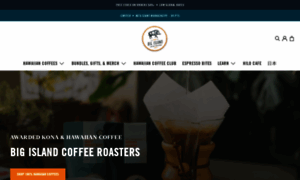 Bigislandcoffeeroasters.com thumbnail