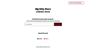 Bigkittystore.com thumbnail