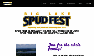 Biglakespudfest.com thumbnail