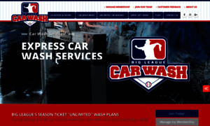 Bigleaguecarwash.com thumbnail